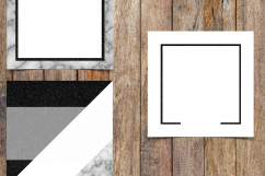Marble and Black Glitter Instagram Template Pack Product Image 2