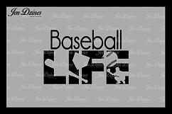 Baseball Bundle SCG DXF EPS PNG Product Image 2