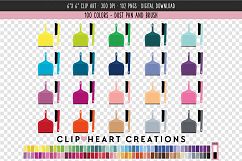 Dust Pan and Brush Clip Art - 100 Clip Art Graphics Product Image 1