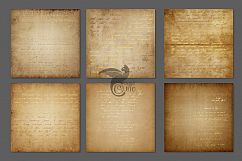 Gold Letters Digital Paper Product Image 2