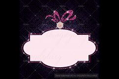 16 Pink Frame, Glitter and Jewelry Frame Clip Arts Product Image 2