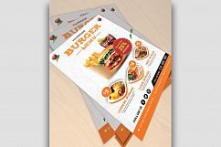 Burger Menu Flyer Discount Product Image 4