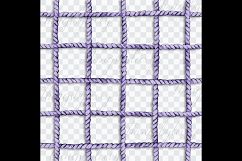 12 Seamless Rope Net Overlay Transparent PNG Images Product Image 4