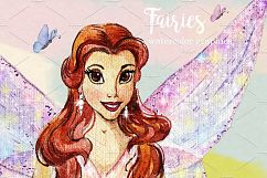 Watercolor Fairies Clipart Images by Whimseez Product Image 2