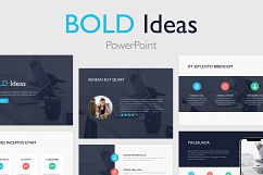 Bold Ideas PowerPoint Template Product Image 1