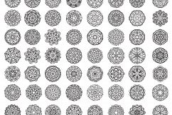 100 Vector Mandala Floral Ornaments Product Image 2