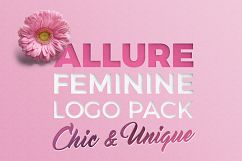 Allure Feminine logo pack Product Image 1