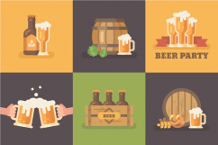 Oktoberfest beer festival banners and badges Product Image 2