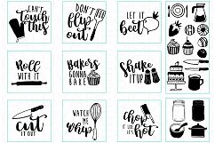 Happy Kitchen SVG Cut File Bundle Product Image 4