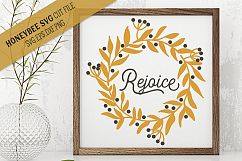 Worship Wreath Farmhouse Bundle SVG Cut Files Product Image 4