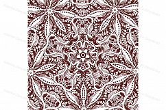 A collection of square hand-drawn patterns Product Image 12