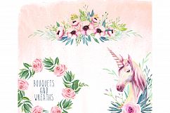 Watercolor Floral Kiss of Spring Product Image 3