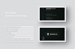 Minimalist Business Card Design Product Image 1