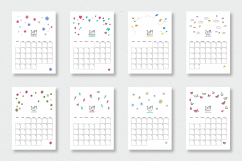 2019 Doodle Printable Calendar Product Image 3