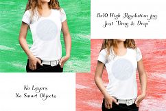 Girls Tshirt Mockup Bundle Product Image 3