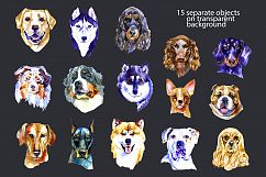 Watercolor dogs Product Image 2