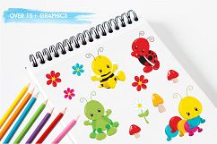Baby Bugs  graphics and illustrations Product Image 3