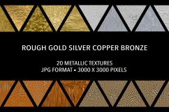 Rough Gold Silver Copper Bronze Product Image 1