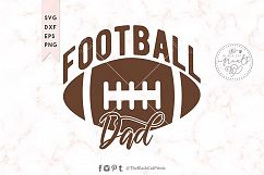 Football Dad SVG DXF EPS PNG Product Image 1