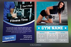 Gym Fitness Flyers Bundle Product Image 3