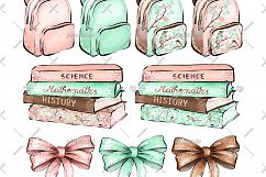 Back to School Cliparts Product Image 3