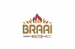 Braai BBQ Master Flamed Embroidery Download Design Product Image 3