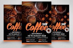 Cafe Shop Flyer Template Product Image 1