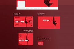 Wine and Cheese Festival Design Templates Bundle Product Image 15