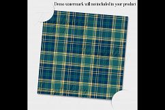 16 Seamless Orange and Green Tartan Digital Papers Product Image 5