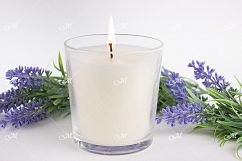 Soy Candle Mockup, PSD + JPG Product Image 2