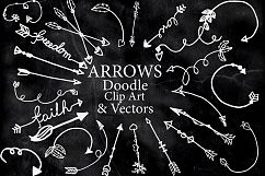 Chalkboard Arrows Clipart Product Image 1