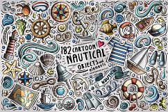 Nautical Cartoon Objects Set Product Image 1
