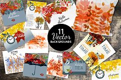 Autumn vector set Product Image 3