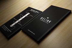 Creative Black Business Card Product Image 2