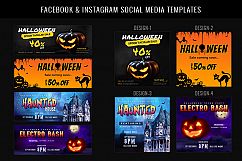 Halloween Big Bundle - flyers, banners, social media etc. Product Image 8