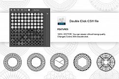 100 Geometric Vector Shapes CSH Product Image 7