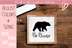 Explore Svg, Be Brave Svg, Bear Svg, Moose Svg, Arrow Svg Product Image 4