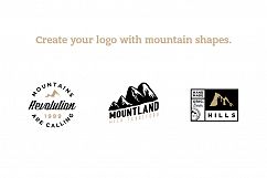 Vector Mountain Silhouettes Product Image 3