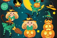 Halloween bundle, Halloween illustrations Product Image 15