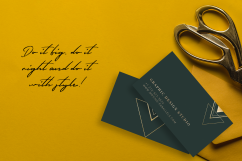 Elegant Gold Business Card 3 Product Image 3