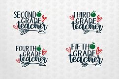 Huge 12 Teacher Quote SVG Bundles - SVG EPS DXF PNG Cut File Product Image 3
