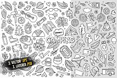 Camping Objects &amp; Elements Set Product Image 4