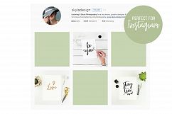 10 Feminine artist styled stock photo&#039;s mockup bundle flatlays Product Image 3