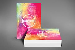 Dj Watercolor Flyer Product Image 4