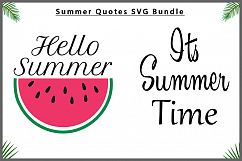 Summer Quotes SVG Bundle Product Image 3