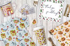 4 Seasons - Watercolor Houses Product Image 13