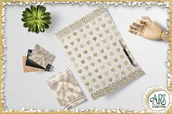 Champagne Ivory Gold Seamless Digital Papers,Border,Overlay Product Image 8