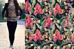 Watercolor iris flowers set. Product Image 9