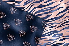 Blush and Navy Glam Textures Product Image 2