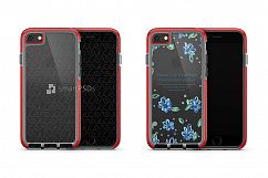 Apple iPhone 7 UV Shockproof Hybrid Case Mockup 2016 Product Image 1